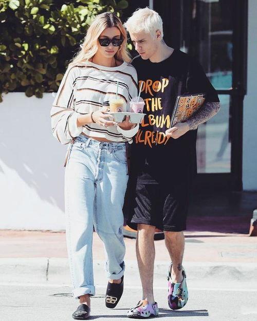 贾斯汀比伯老婆照片